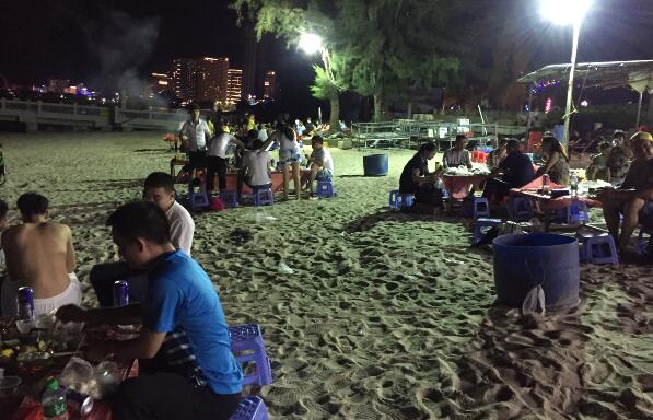 海邊燒烤 海邊燒烤