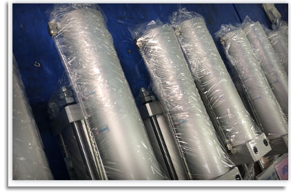 氣液增壓缸儲油筒特寫 氣液增壓缸儲油筒特寫