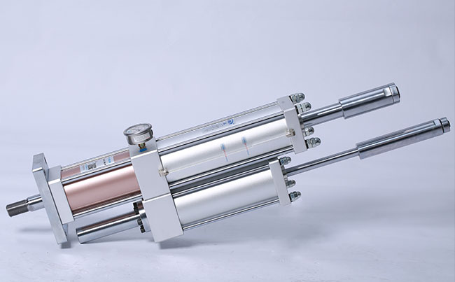 總行程及力行程可調氣液增壓缸 總行程及力行程可調氣液增壓缸