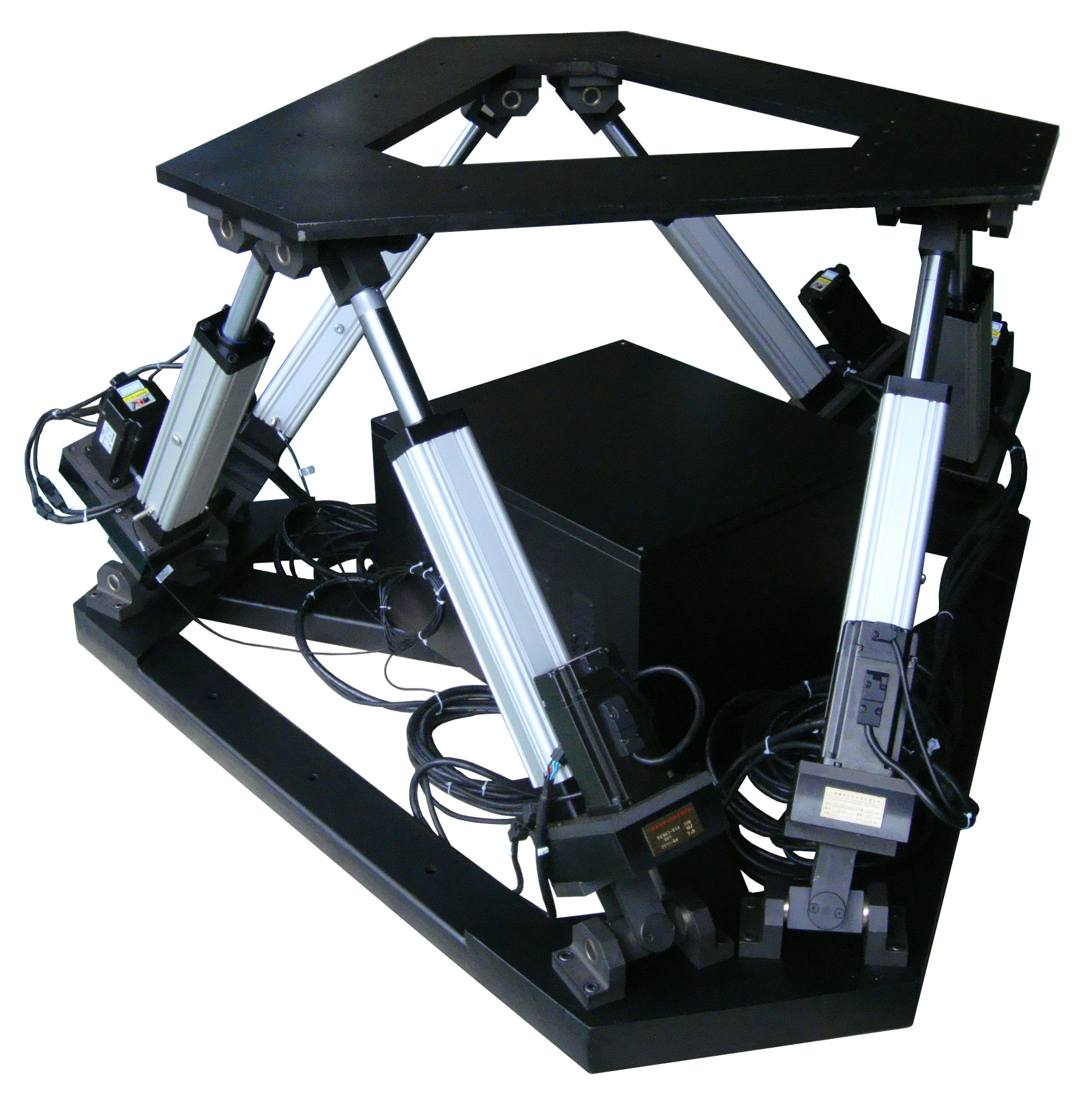 電動(dòng)缸應(yīng)用于六自由度運(yùn)動(dòng)平臺(tái) 電動(dòng)缸應(yīng)用于六自由度運(yùn)動(dòng)平臺(tái)